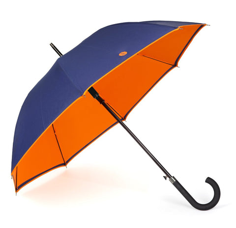 Navy & Orange Walker Umbrella