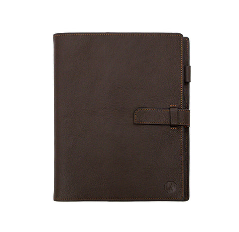 Chocolate Brown A5 Leather Rapley Journal