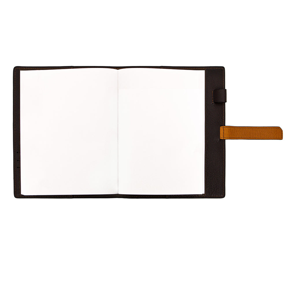 Chocolate Brown A5 Leather Rapley Journal