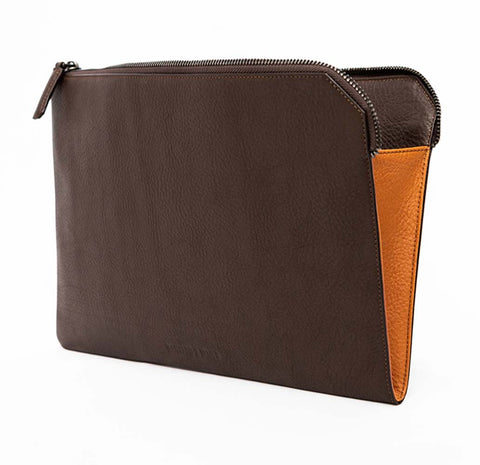 Chocolate Brown Marlow Document Wallet