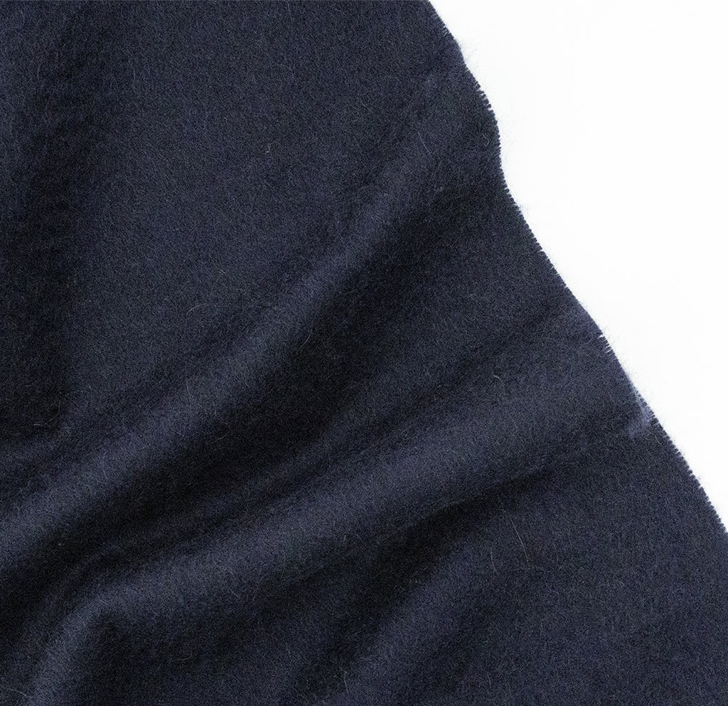 Navy Pure Cashmere Sandford Scarf