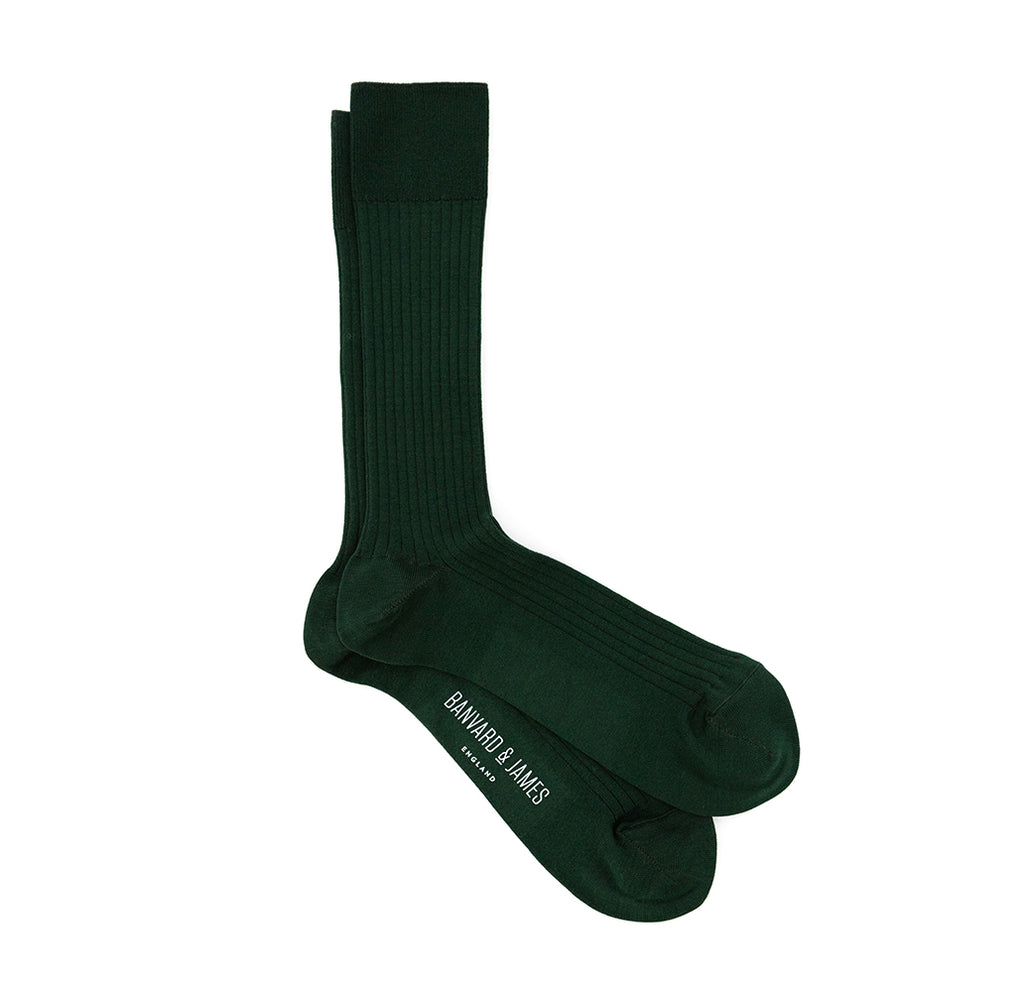 Dark Green Archer Socks