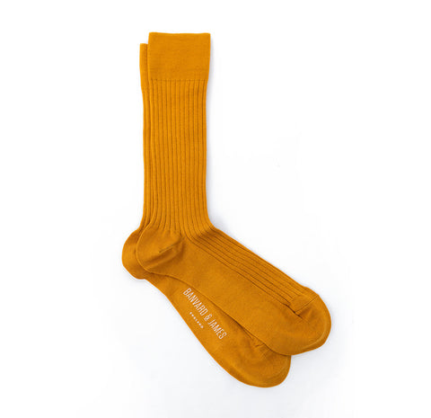 Mustard Archer Socks
