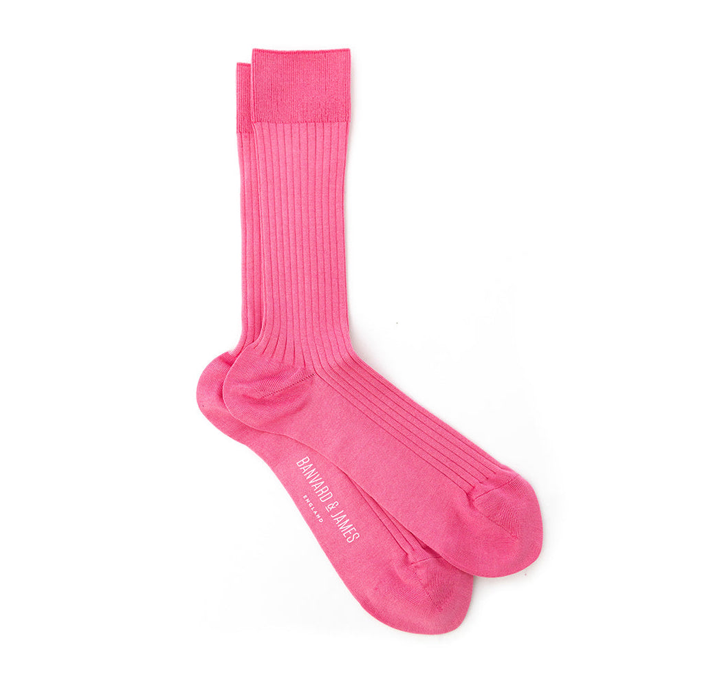Pink Archer Socks