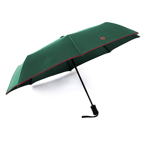 Dark Green & Berry Roscoe Telescopic Umbrella